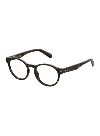 Unisex Oval Reading Glasses - Pld 0021/R Havana 49 - Lens Size: 49 Mm 