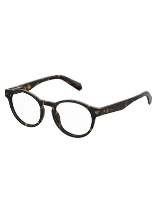 Unisex Oval Reading Glasses - Pld 0021/R Havana 49 - Lens Size: 49 Mm 