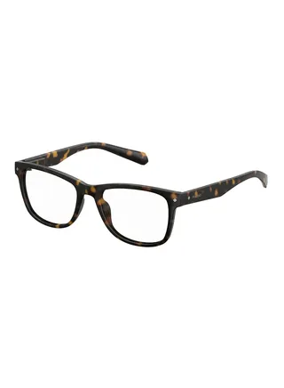 Unisex Square Reading Glasses - Pld 0020/R Havana 52 - Lens Size: 52 Mm 