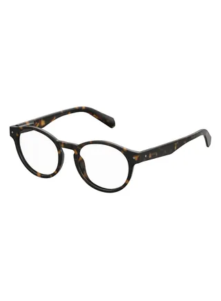 Unisex Oval Reading Glasses - Pld 0021/R Havana 49 - Lens Size: 49 Mm 