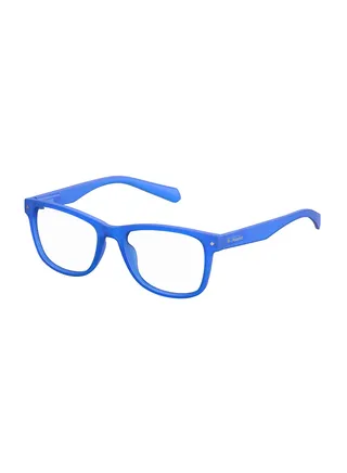 Unisex Square Reading Glasses - Pld 0020/R Blue 52 - Lens Size: 52 Mm 