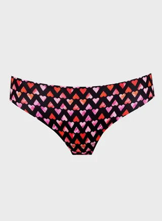 High Leg Printed Brief 