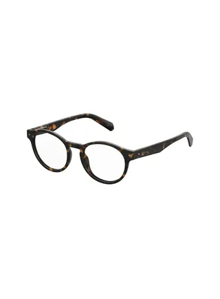Unisex Oval Reading Glasses - Pld 0021/R Havana 49 - Lens Size: 49 Mm 