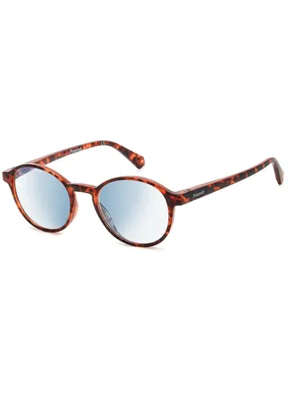 Unisex Reading Glasses - Pld 0034/R/Bb Red Havana 48 - Lens Size: 48 Mm 