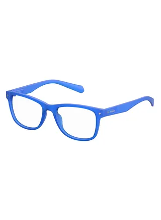 Unisex Square Reading Glasses - Pld 0020/R Blue 52 - Lens Size: 52 Mm 