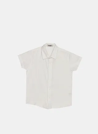 SHIRT white Junior Boys 