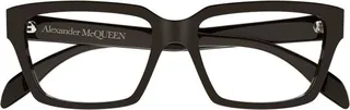 Alexander McQueen Eyewear Square-Frame Glasses
