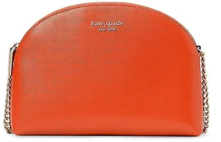 Spencer Double-Zip Dome Crossbody Bag