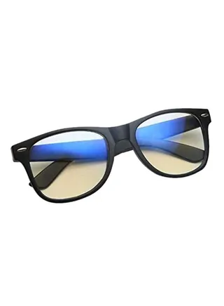 Blue Anti-Reflective Eyewear Transparent Eyeglasses 