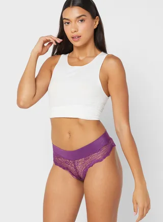 Lace Cheeky Brief 