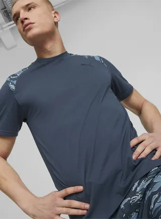 Train Concept Printed Training Mens Shortsleeve T-shirt 