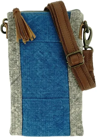 Two-Tone Crossbody Bag