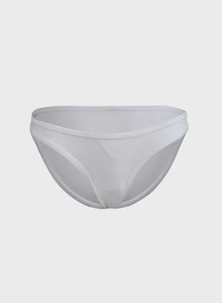 Ribbed High Leg Bikini 