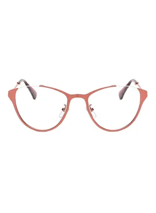 Women's Fashion Cat-Eye Metal Medical Glasses 
