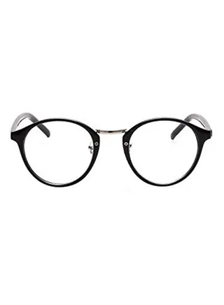 Retro Round Polarized Plastic Medical Glasses 