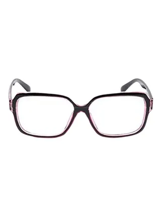 Women's Square Uv Protection Metal Medical Glasses 