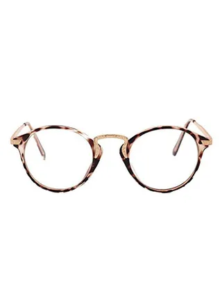 Retro Round Medical Glasses 