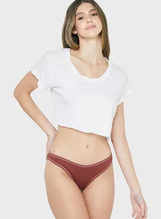 Organic Cotton Rib Brief 