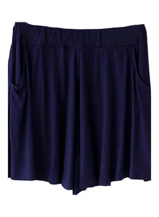 High Waist Skirt Navy 