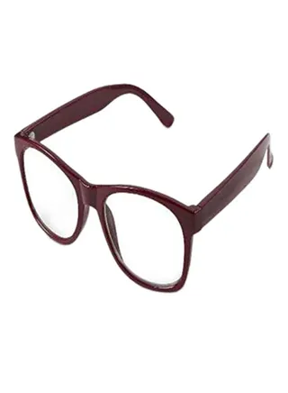 Women's Spare Reading Glasses Maroon 