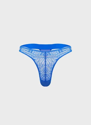 Logo Script Ladder Thong 