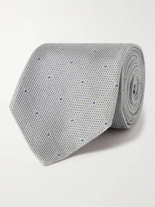 6cm Silk-Jacquard Tie