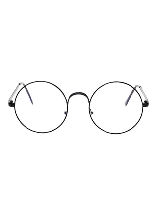 unisex Round Frames Flat Medical Glasses 