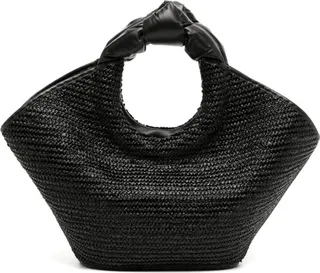 Castell raffia tote bag