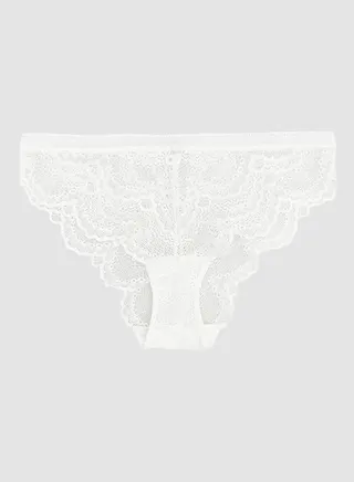 Lace Briefs Cream 