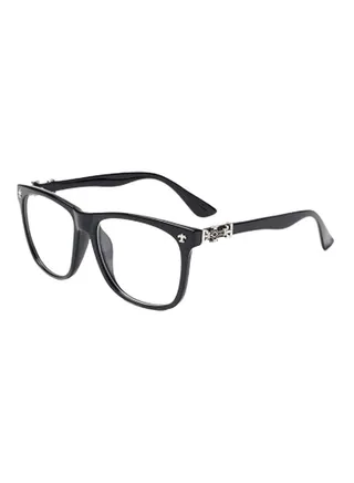 unisex Square Frames Flat Glasses 