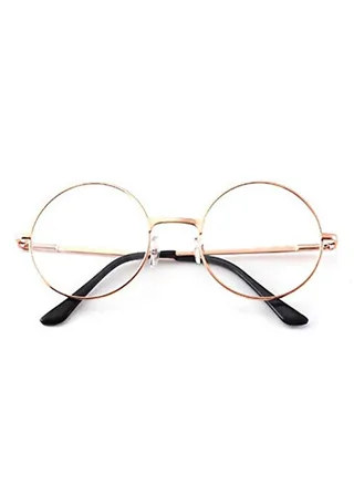 Harry Potter Retro Polarized UV Protection Round Frames Transparent Medical Glasses 
