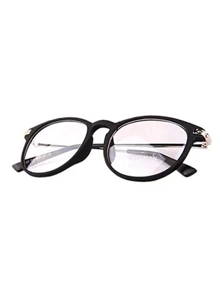 unisex Retro Round Frames Myopia Glasses 