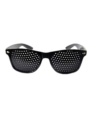 Pinhole Wayfarer Reading Glasses 