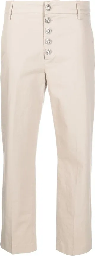 Cropped Chino Trousers
