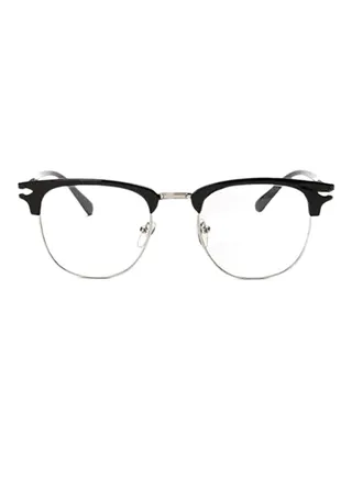 unisex Square Frames Flat Mirror Reading Glasses 