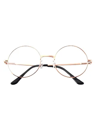 unisex UV Protection Retro Round Medical Glasses 