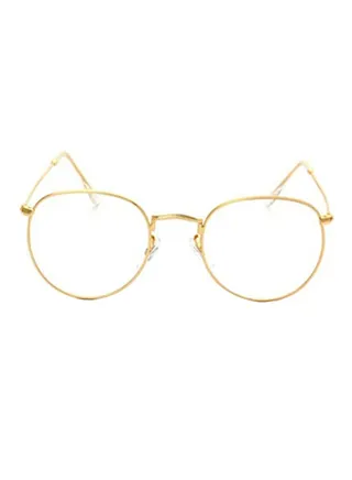 unisex Classic Oval Frames Medical Glasses 