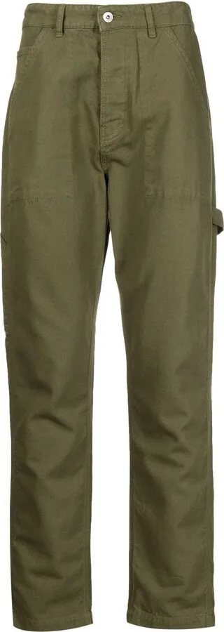 Painter straight-leg trousers