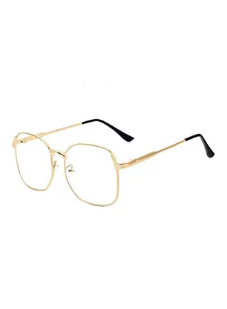 unisex Preppy Style Oversized Retro Eyeglasses 
