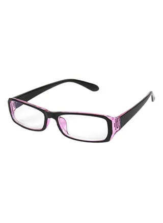 unisex Rectangular Uv Protection Metal Medical Glasses 