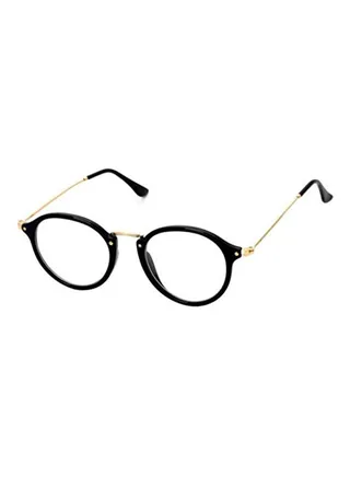 unisex Round Eye Metal Frame Medical Glasses 