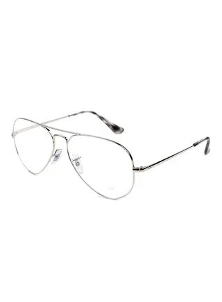 Aviator Eyeglass Frame - Lens Size: 58 mm 