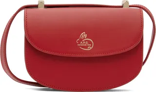 A.P.C. Red Lunar New Year 2023 Mini Genève Bag
