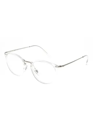 unisex Brow Line Eyeglass Frame 