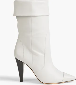 Ussel leather ankle boots