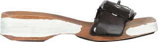 Mules & Clogs Dark Brown