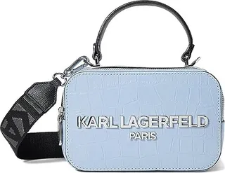 Karl Lagerfeld Paris Simone Crossbody (Forever Blue) Handbags