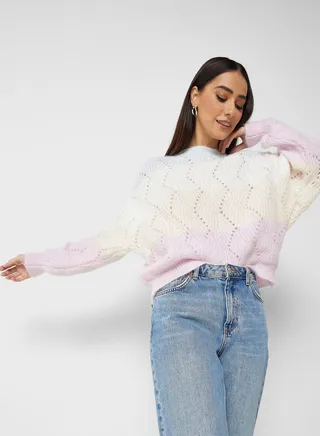 Colorblocked Sweater