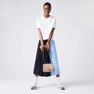 Women’s Croco Turn Leather Shoulder Bag