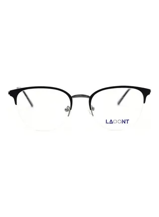 Semi-Rimless Eyeglass Frame - Stylish Design 